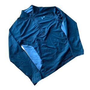 Black Under Armor Quarter Zip Jacket